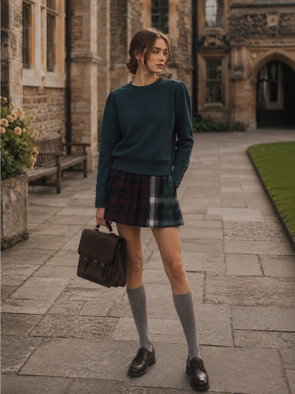 ❤️‍🔥Firm Price❤️‍🔥By Anthropologie Fastened puff sleeve pullover